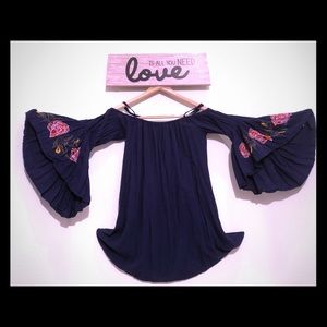 Feathers brand mini dress